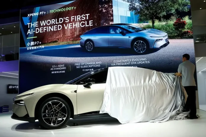 Chinese automakers race to integrate AI into vehicles at the 2026 Beijing Auto Show, driven by Beijing's 