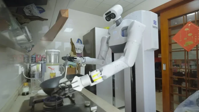 Chinese robotics companies are shifting their focus from highly choreographed public demonstrations to tackling the unpredictable environments of everyday household chores, marking a critical evolution in the industry.