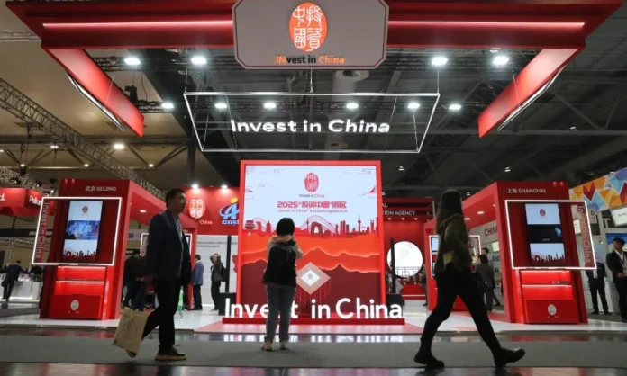 China sent over 700 companies to Hannover Messe 2026, the world's largest industrial trade fair, with AI-powered robots as the centerpiece of its national pavilion.