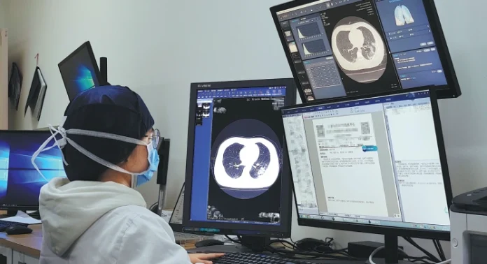 China is rapidly deploying AI across its healthcare system, with over 300 medical large language models in use, 68 million remote imaging cases processed, and Alibaba partnering with the British Medical Journal.