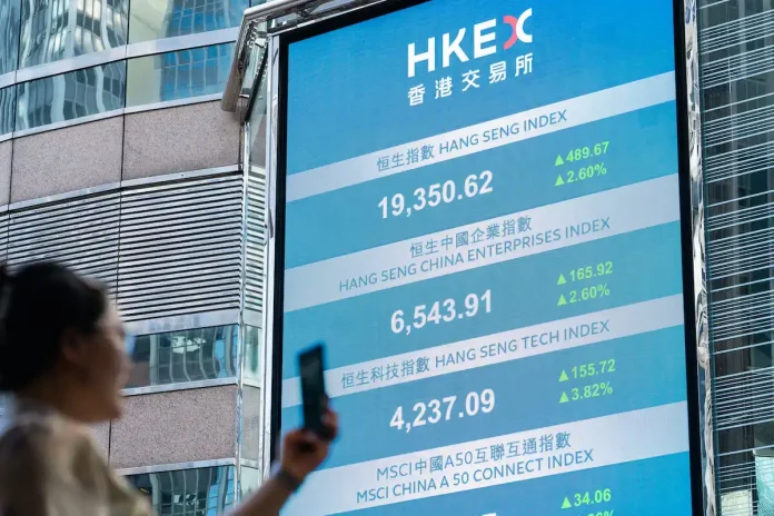 As President Trump arrives in Beijing, Chinese markets are surging. Investors are betting that U.S. chip controls will accelerate China's AI self-sufficiency drive.