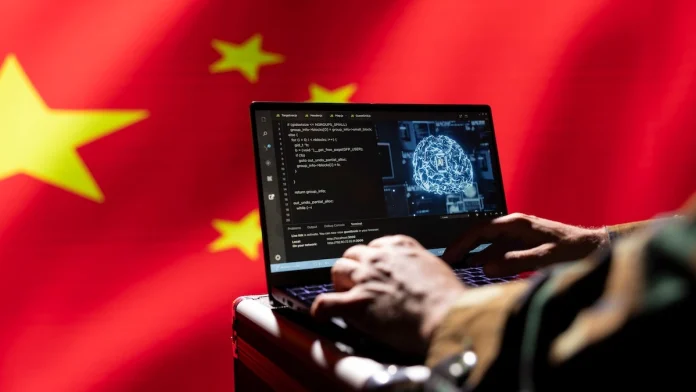 A Chinese think tank representative requested access to Anthropic's Mythos AI model at a Singapore meeting, alarming the White House National Security Council.