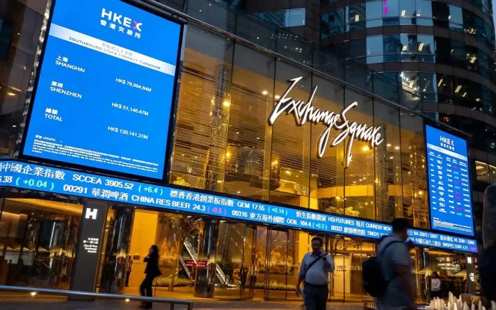 Hong Kong's stock exchange raised HK$110.4 billion across 40 new listings in Q1 2026, the second-highest Q1 total in HKEX history, with technology, media, and telecom companies accounting for 55% of all fundraising and 8 of the 10 largest TMT IPOs globally.