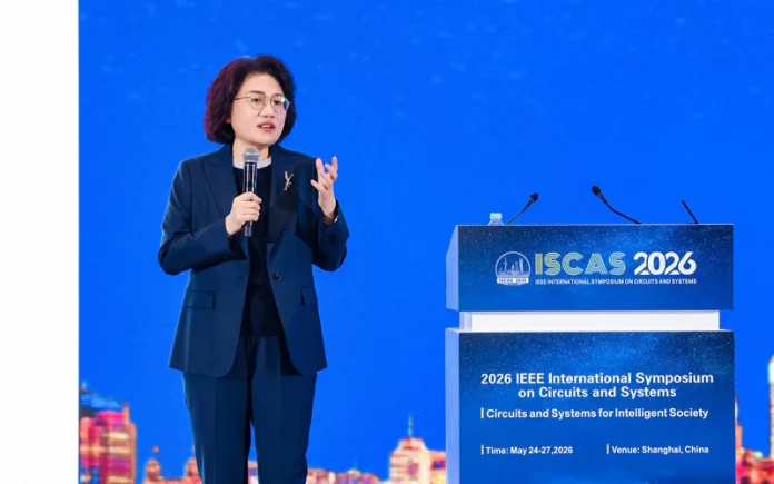 Huawei has unveiled its Tau Scaling Law and LogicFolding 3D chip architecture at IEEE ISCAS 2026, aiming to achieve 1.4nm-equivalent transistor density by 2031 without ASML EUV machines.