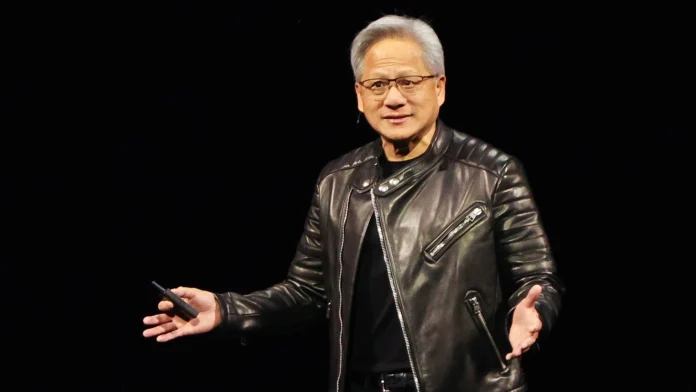 Nvidia CEO Jensen Huang is notably absent from President Trump's delegation to Beijing, signaling a hardline U.S. stance on advanced AI chip exports to China.