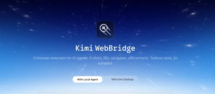 Moonshot AI's Kimi WebBridge lets AI agents operate your browser entirely on your local machine, with no cloud routing. Powered by Kimi K2.6, which now outperforms GPT-5.4 and Claude Opus 4.6 on software engineering benchmarks.