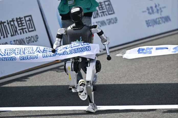 A comprehensive MERICS report reveals that China produced 90% of global humanoids in 2025 and is scaling rapidly, but significant gaps in AI intelligence and component technology remain and the Nvidia dependency is a growing vulnerability.