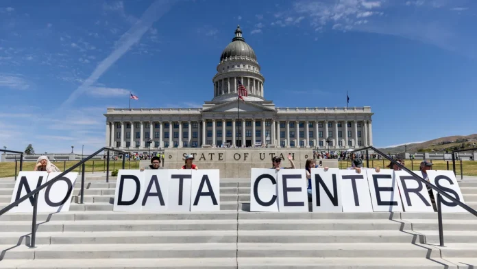 House Republicans warn China may be bankrolling campaigns to block US AI data centers, citing a sharp drop in public support and a $278M nonprofit funding trail.