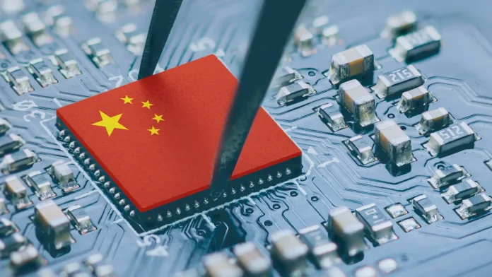 China's integrated circuit exports surged 100.1% year-on-year to a record $31.1 billion in April 2026, driven by global demand for AI hardware and optical modules.