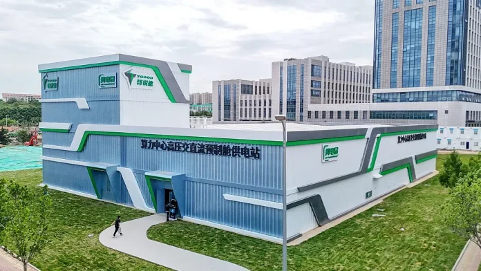 China's TGOOD Electric has launched the world's first prefabricated computing power hub in Qingdao, cutting token electricity costs by 30% and construction costs by nearly 80% while enabling 100% green energy consumption.