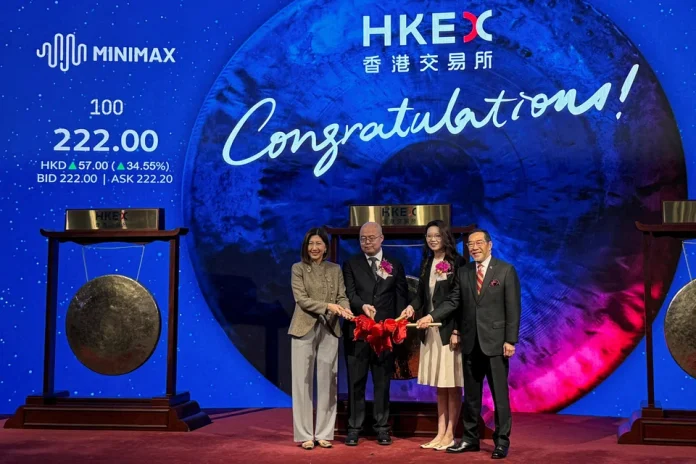 MiniMax’s shares have surged 400% since its January IPO, with plans advancing for a yuan-denominated listing in mainland China’s Star Market.