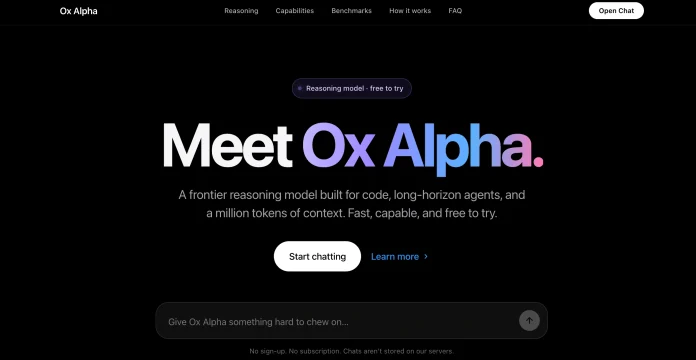 Z.ai has identified Ox Alpha as GLM-5.3-Flash, a multimodal model it says runs on Chinese chips and uses a lower-cost long-context architecture at scale.