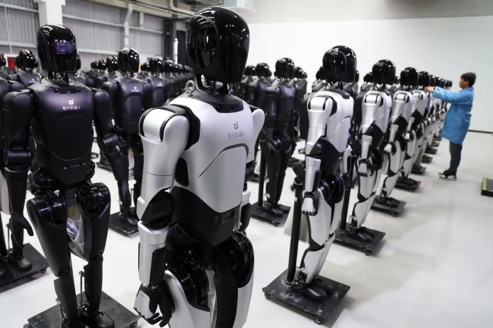 Shanghai-based AgiBot has overtaken Unitree Robotics to become the world's largest humanoid robot vendor in the first half of 2026, capturing 44% of global shipments amid a surging physical AI market.